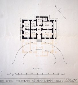 Plan for new consulate offices, 1923.