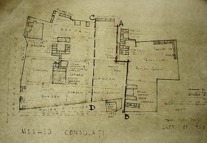 Plan of compound, ? date.