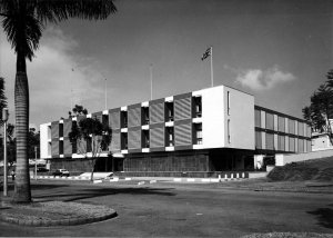 Offices on Parliament Avenue, 1971.