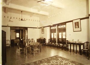 Part of the drawing room, 1932.