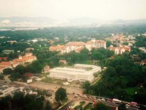 Ampang offices site as developed, 1990.