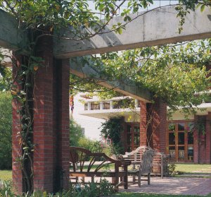 The residence loggia, 1990.