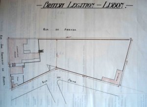 Siteplan of grounds, 1906.