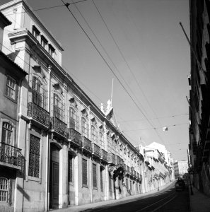 The offices on Rua de Sao Domingos, 1953.