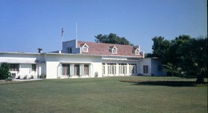 Shamolee, garden front, 1967.