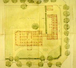 Plan for consular residence, 1929.