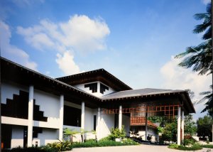 Porte cochere, 1989.