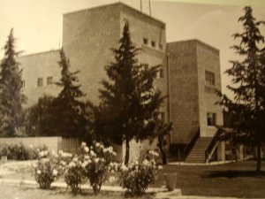 Garden front, early 1960s.