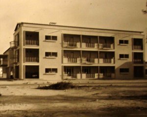 Four flats for Residency UK staff, completed 1953.
