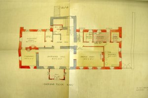 Ground floor plan, 1912.