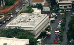 Bridgetown: offices, completed 1987.