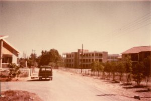 Block of six flats to be converted to offices, 1959.
