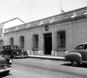 Legation offices street front, 1956.