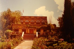 Residence, garden front, 1984.