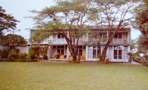 Garden front of residence, 1991.